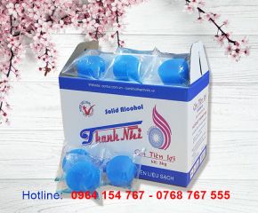 Cồn thạch đóng túi